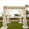 3M High Wedding Square Canopy/Chuppah/Arbor Drape Stand Wedding Piping Frame